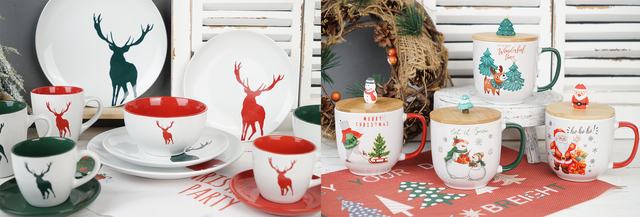 Ceramic dinnerware collection for B2B supply