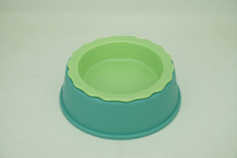 1x New Bone China 250ml Pet Bowl with Plastic Holder PE9097