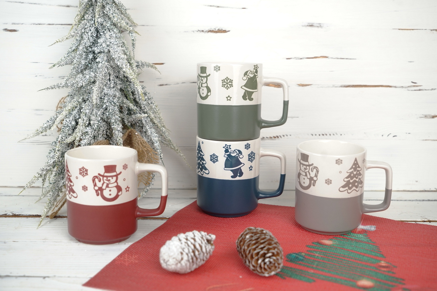 Stoneware Mug Set BH865