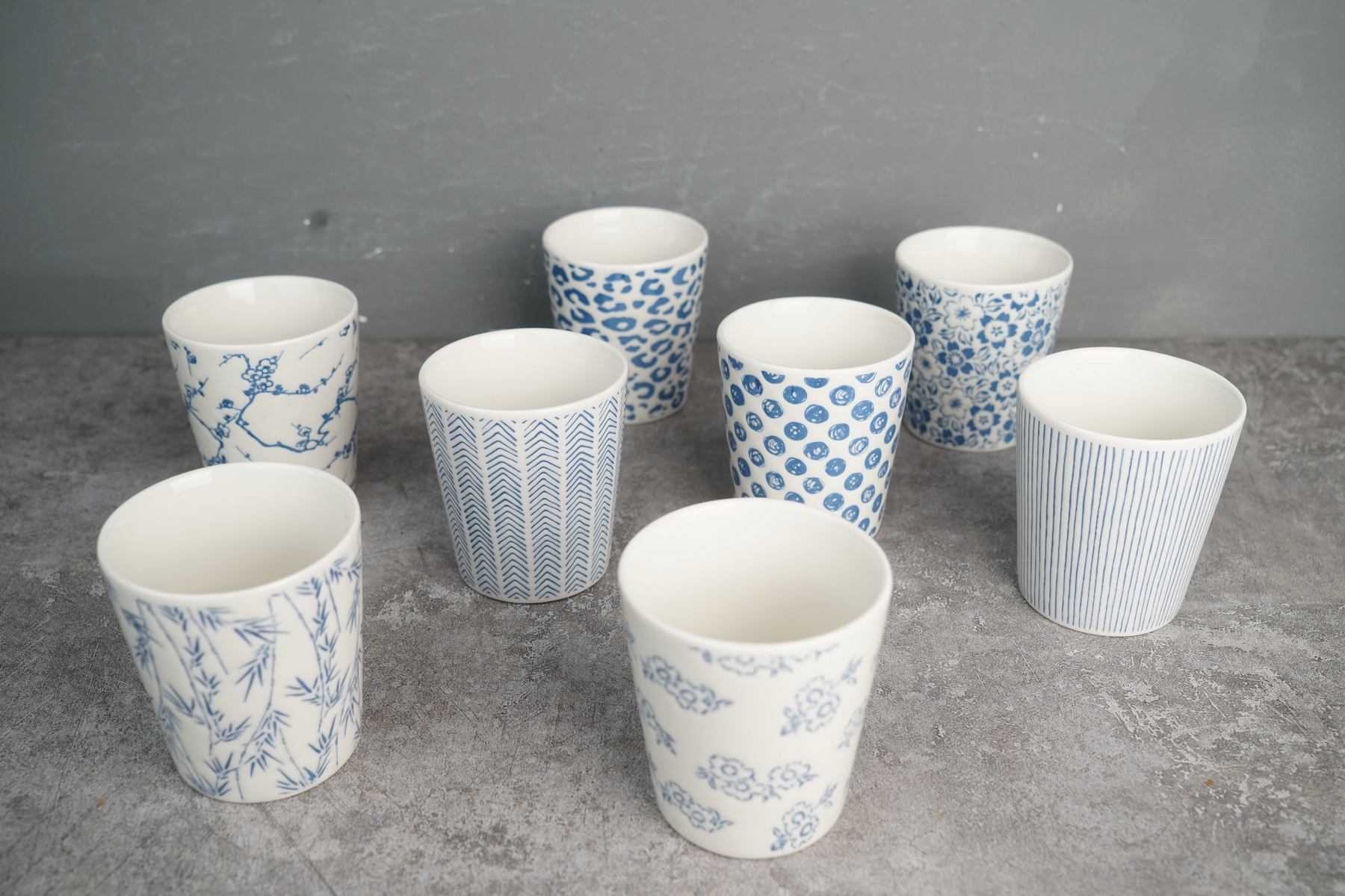 Stoneware Cup Set Without Handle