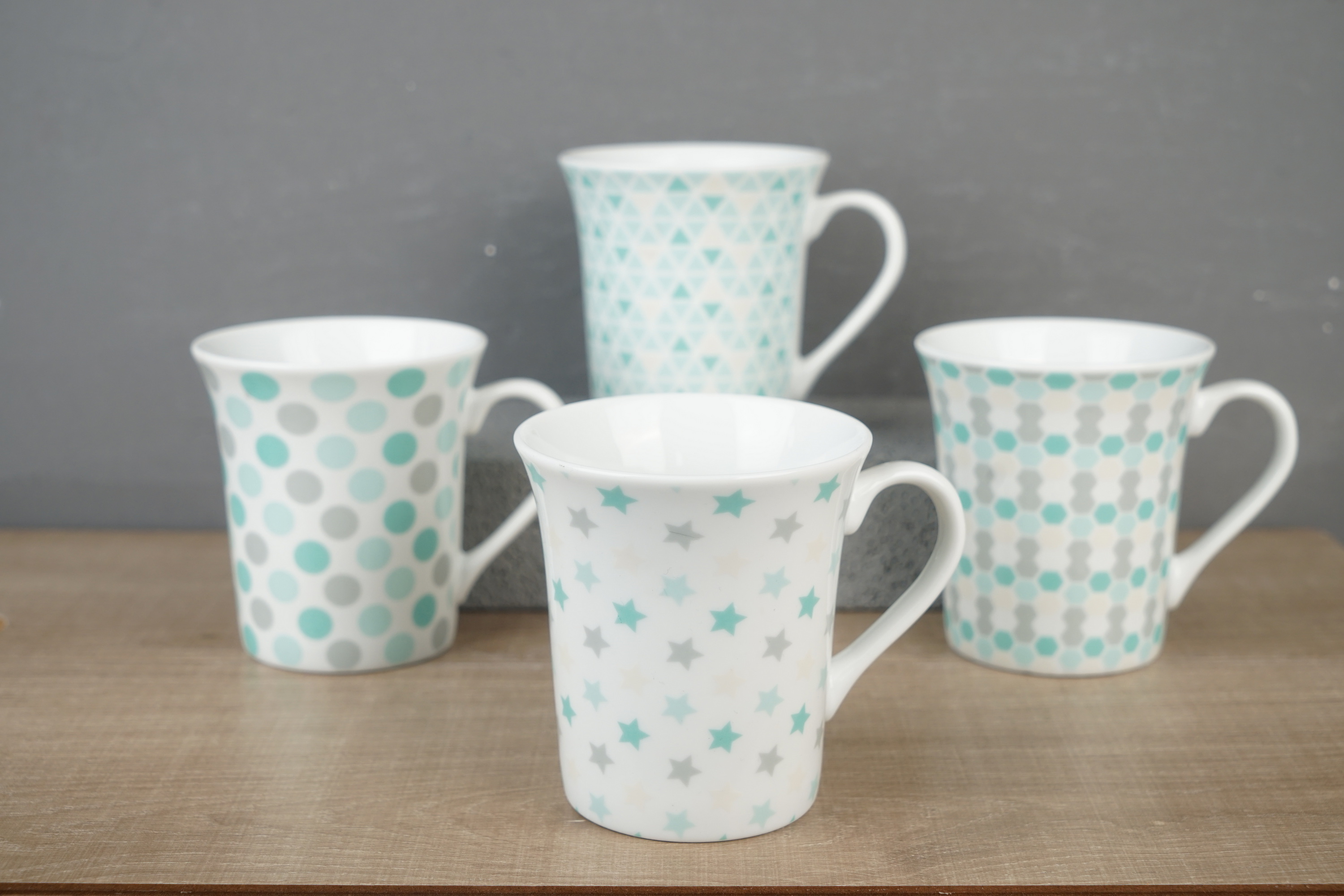 Porcelain Flared Mug with Decal