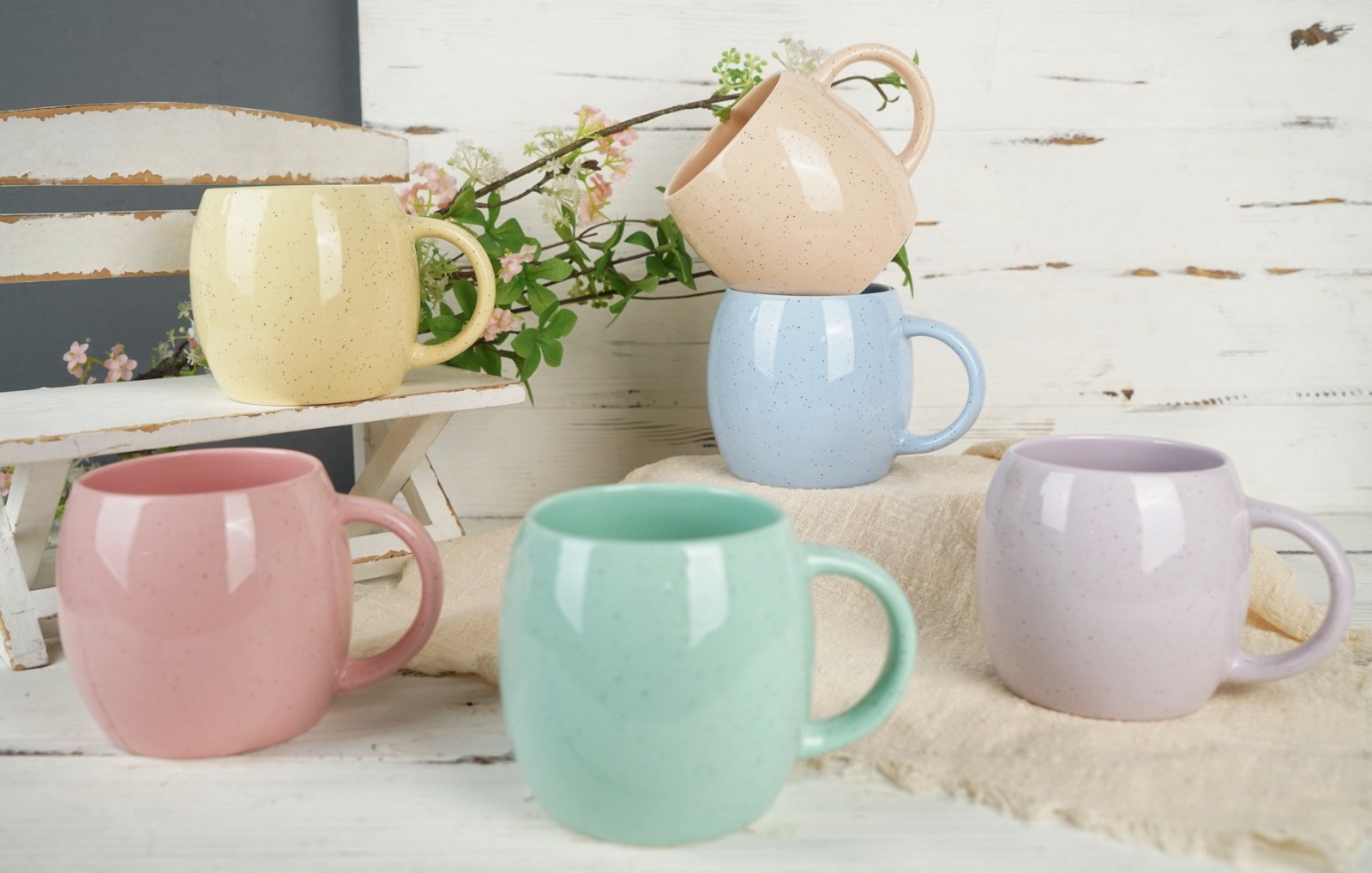 New Bone China Belly Mug TX041