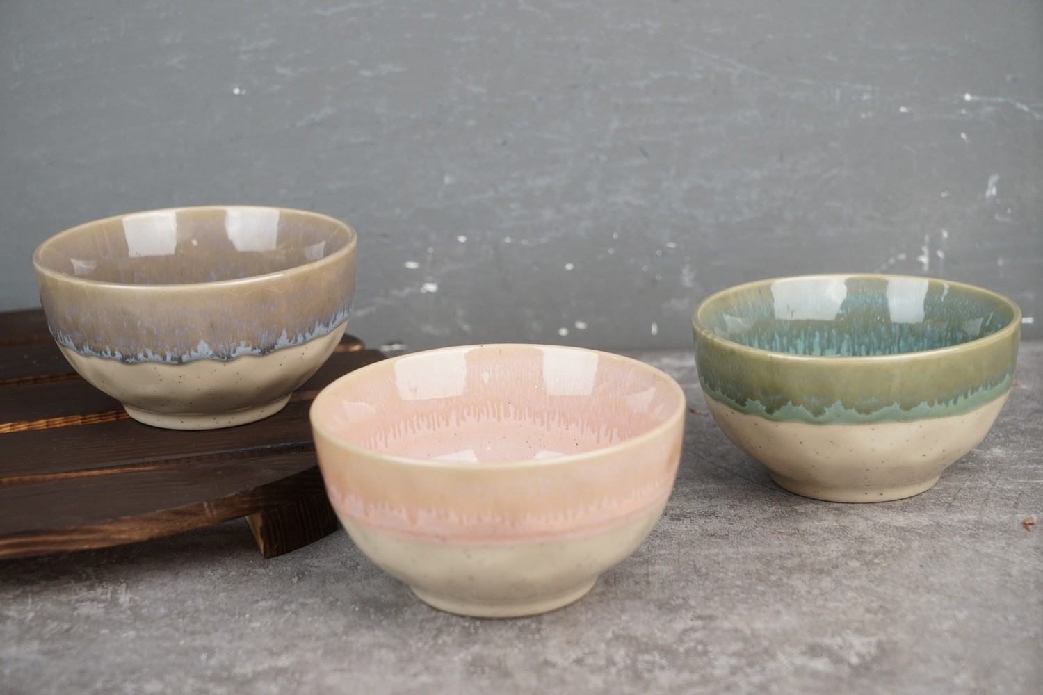 Stoneware Reactive Glaze Dinnerware Set BH842