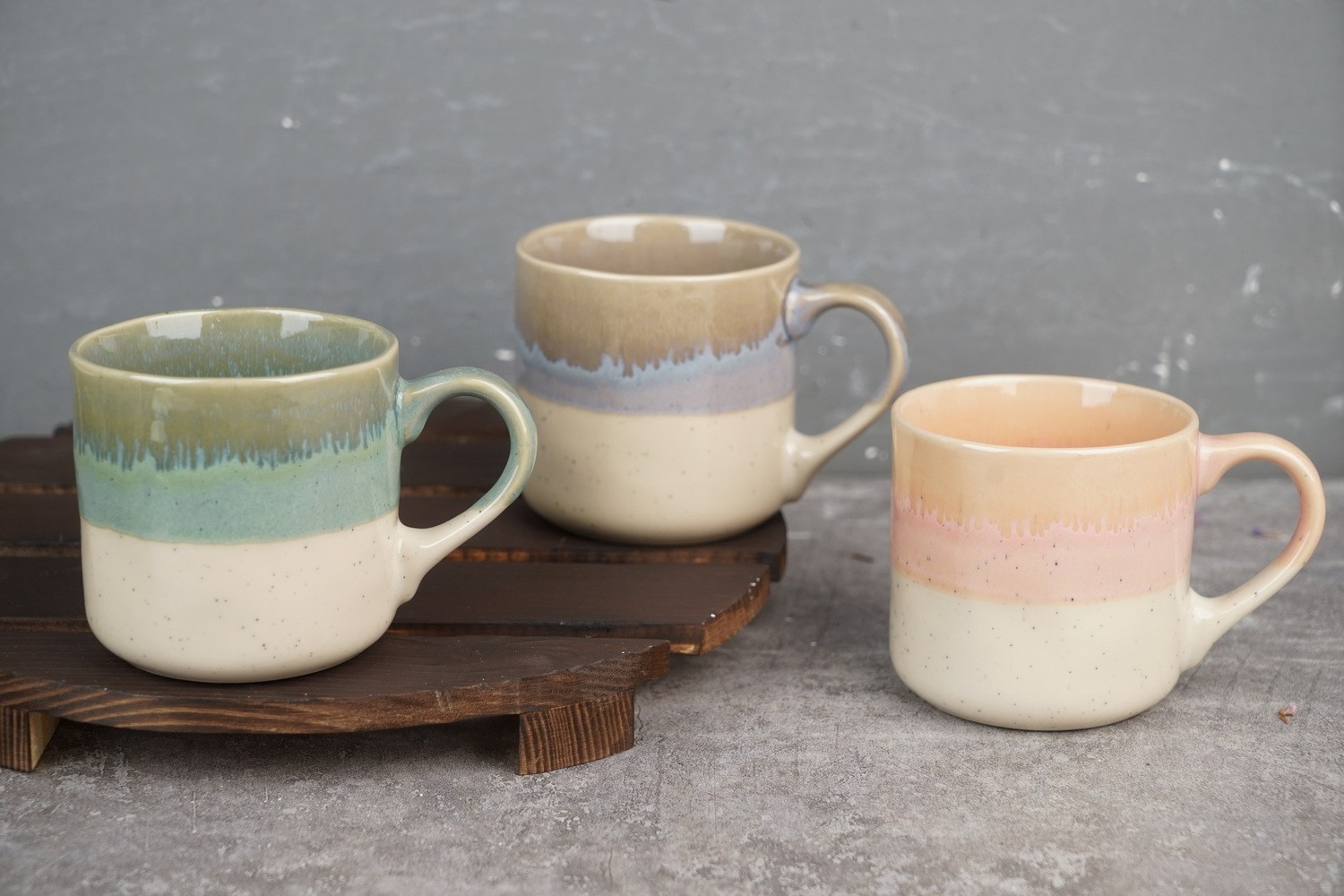 Stoneware Reactive Glaze Dinnerware Set BH842