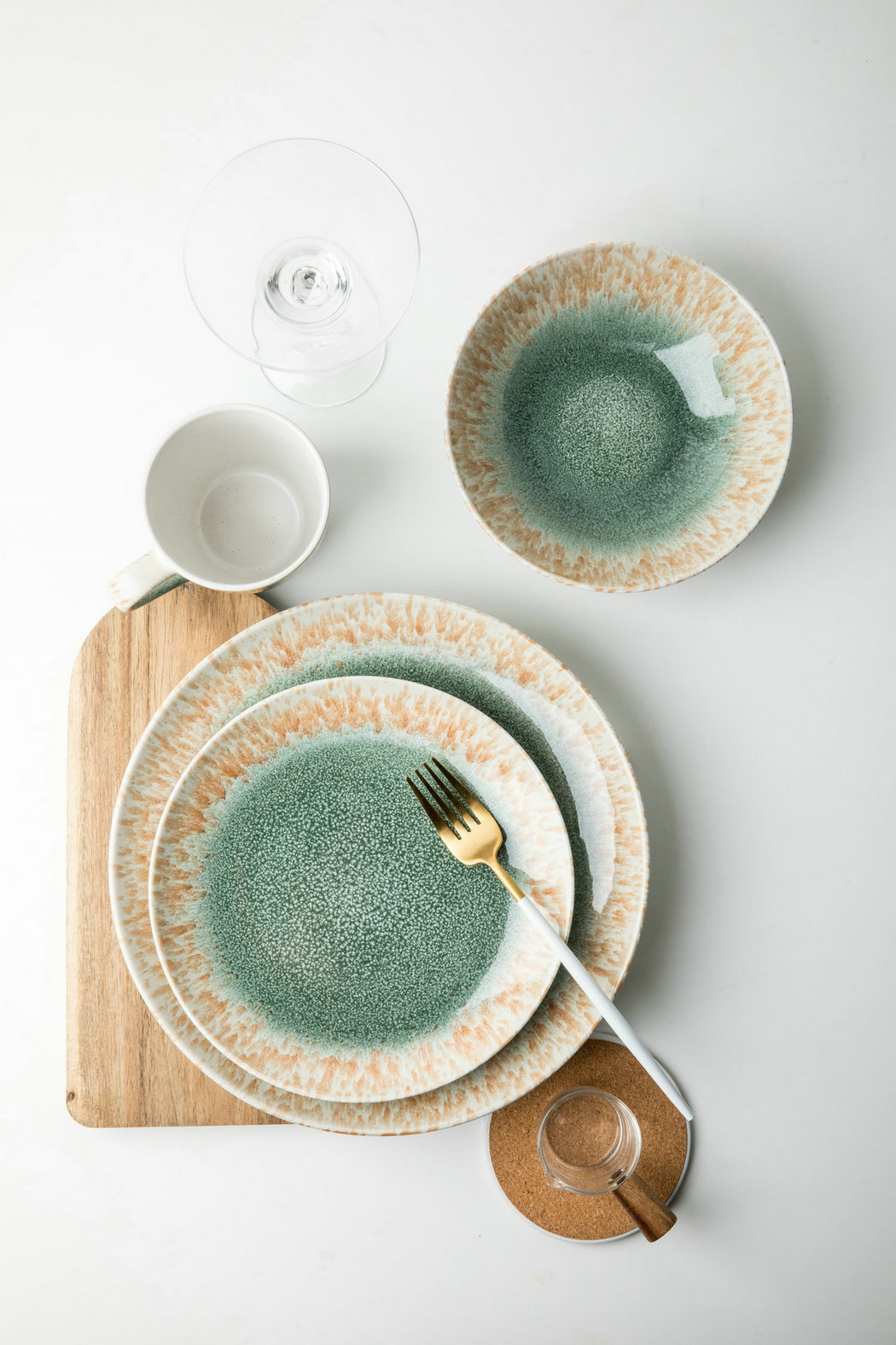Stoneware Dinnerware Set QX