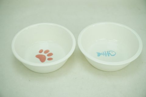 New Bone China Pet Bowl PE0006