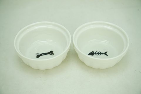 New Bone China Pet Bowl PE0010
