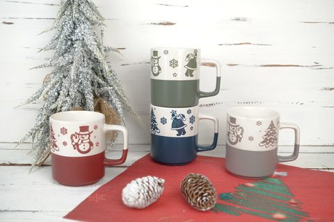 Stoneware Mug Set BH865