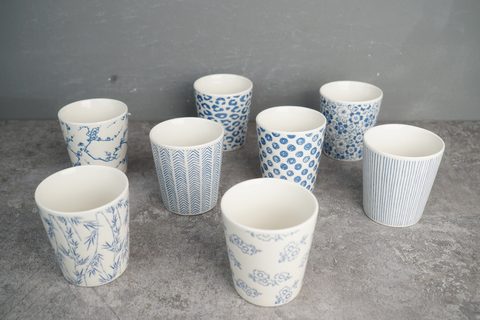 Stoneware Cup Set Without Handle