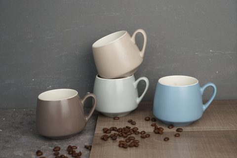 New Bone China Coffee Mug Set HS0026