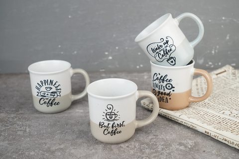 Stoneware Mug with Print BH839