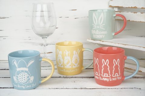 New Bone China Mug with Bunny Rabbit RX0334