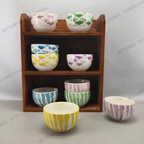 New Bone China Ice Cream Bowl with Design