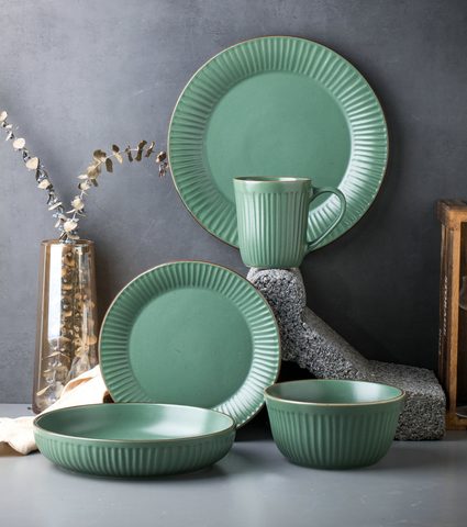 Stoneware Dinnerware Set QX