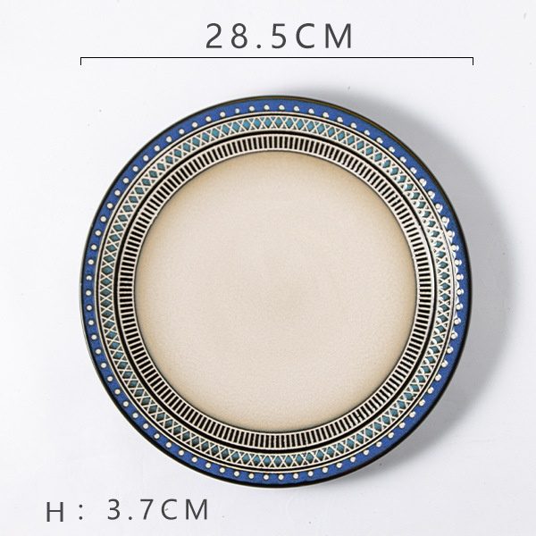 Bohemian Steak Plate (11-inch)