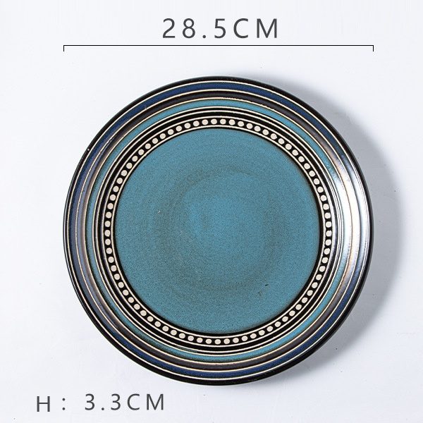 Sapphire Steak Plate (11-inch)