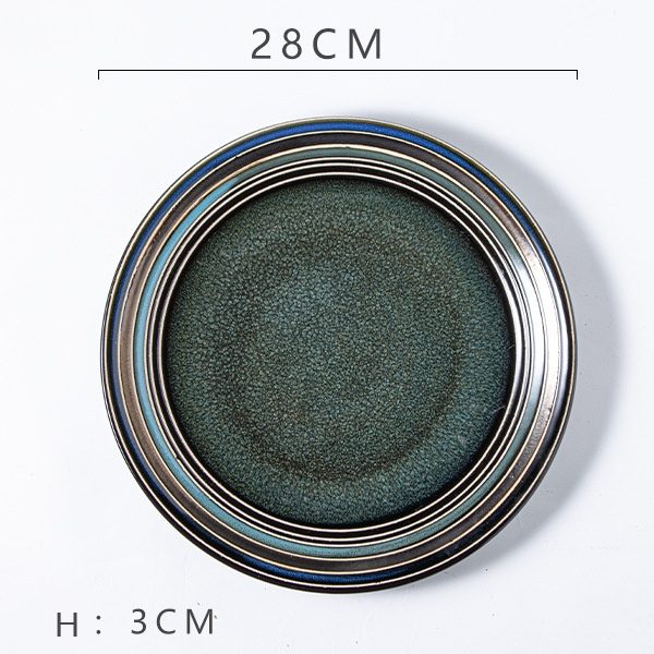 Emerald Steak Plate (11-inch)