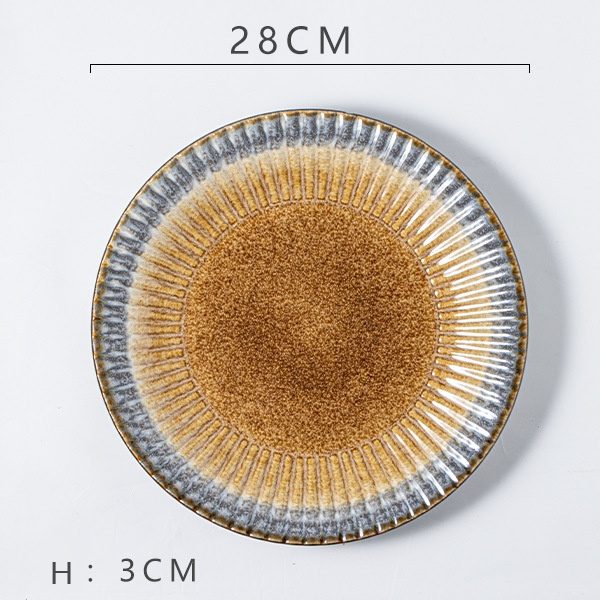 Kiln Yellow Steak Plate (11-inch)