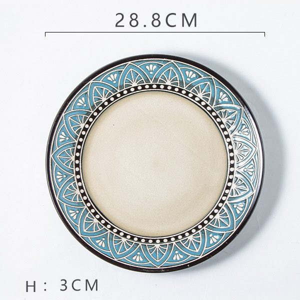 Embossed Steak Plate (11-inch)