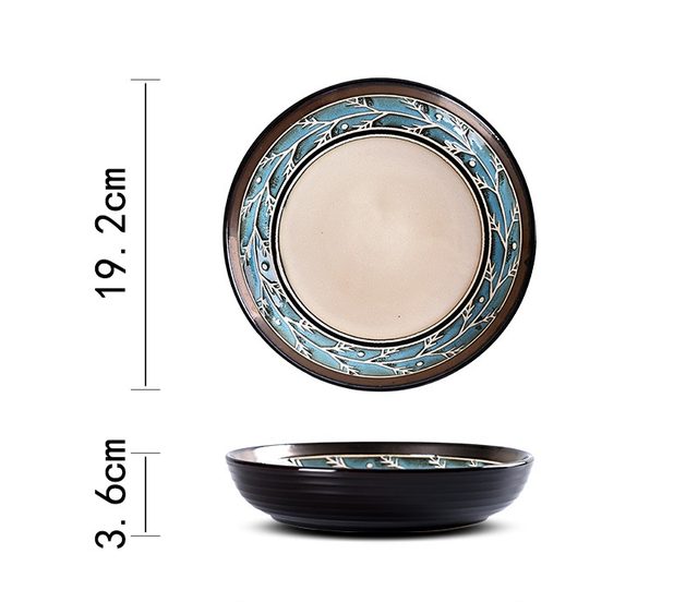 Norwegian Forest Deep Plate (7.5-inch)