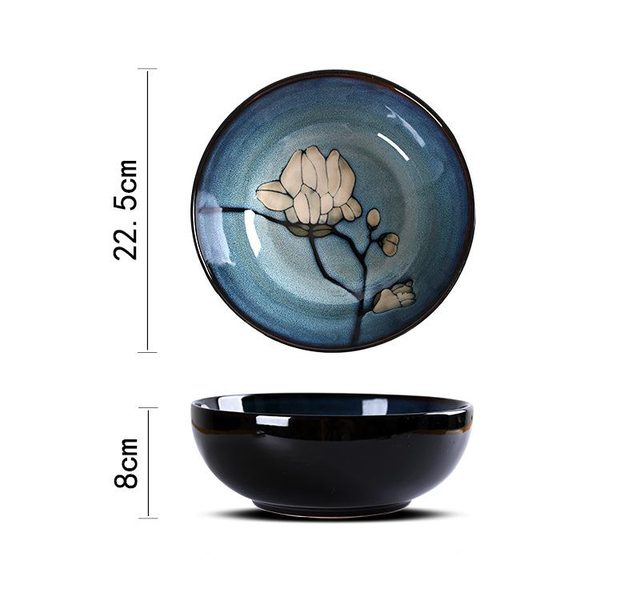 Magnolia Flower Soup Bowl (9-inch)