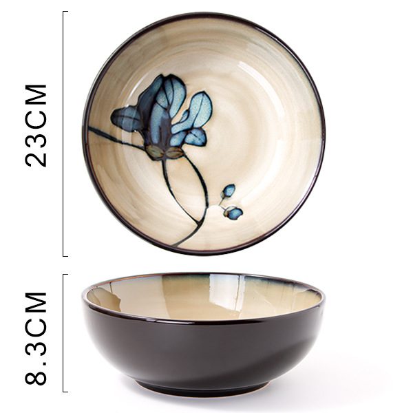 Magnolia Blue Soup Bowl (9-inch)