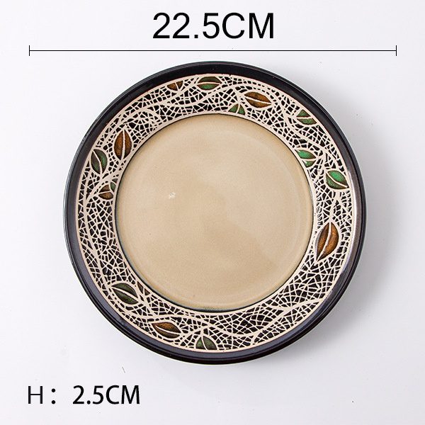 Leaf Flat Plate (8-inch)