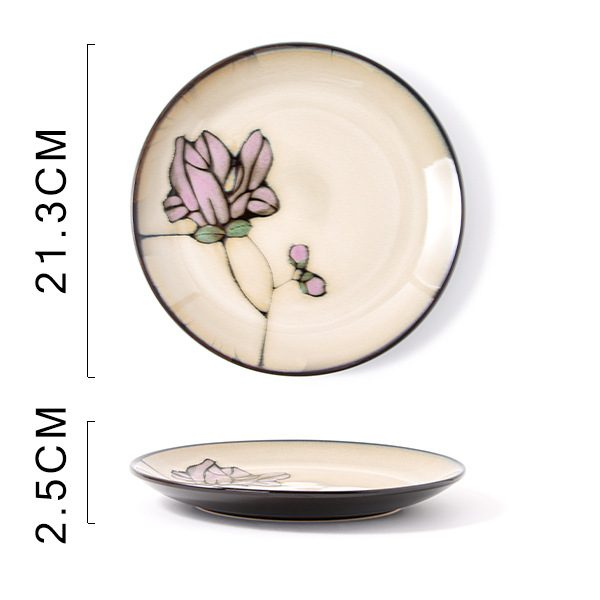 Magnolia Purple Flat Plate (8-inch)