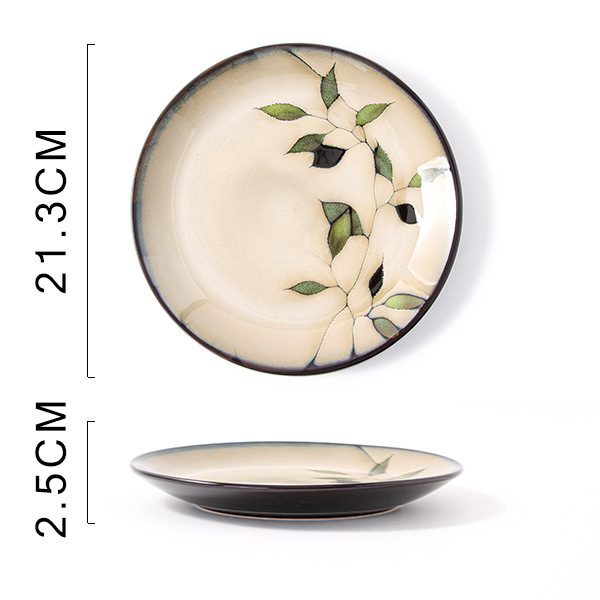 Bamboo Phoenix Flat Plate (8-inch)