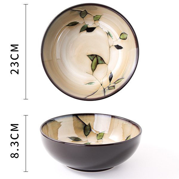Bamboo Phoenix Soup Bowl (9-inch)