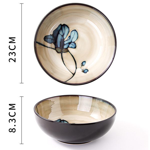 Magnolia Blue Soup Bowl (9-inch)