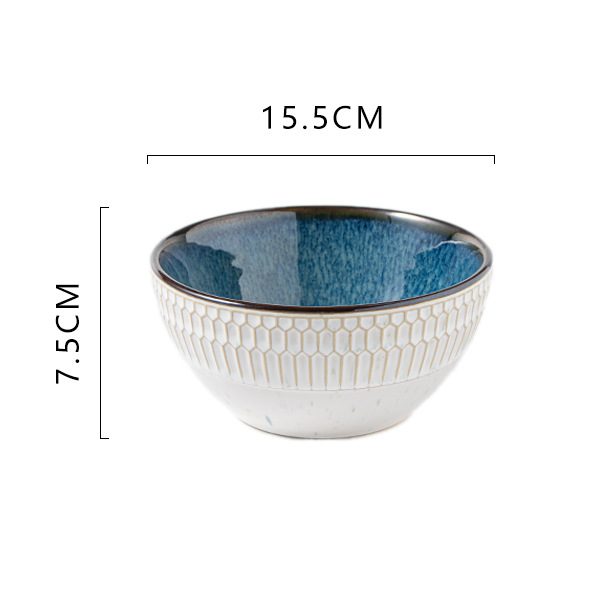 Xinhui Blue Flat Plate (8-inch)