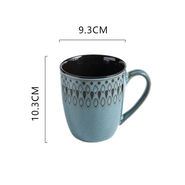 Diamond Grid Mug