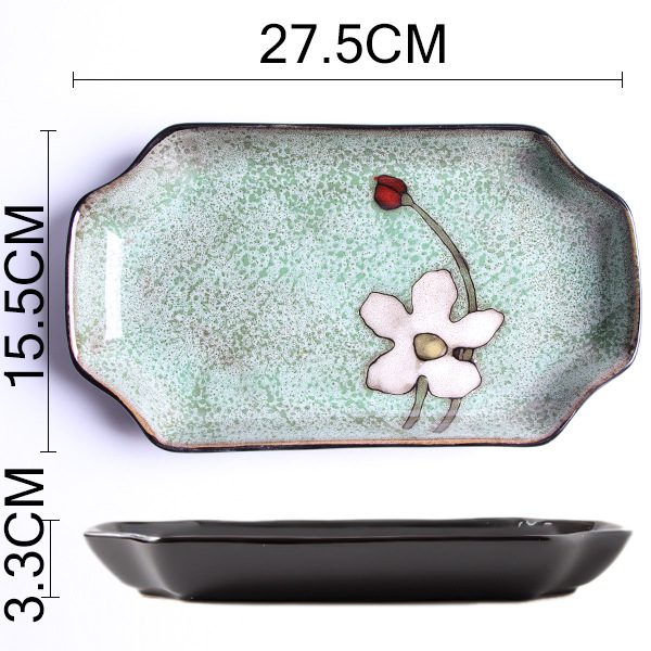GK Green Octagonal Fish Plate